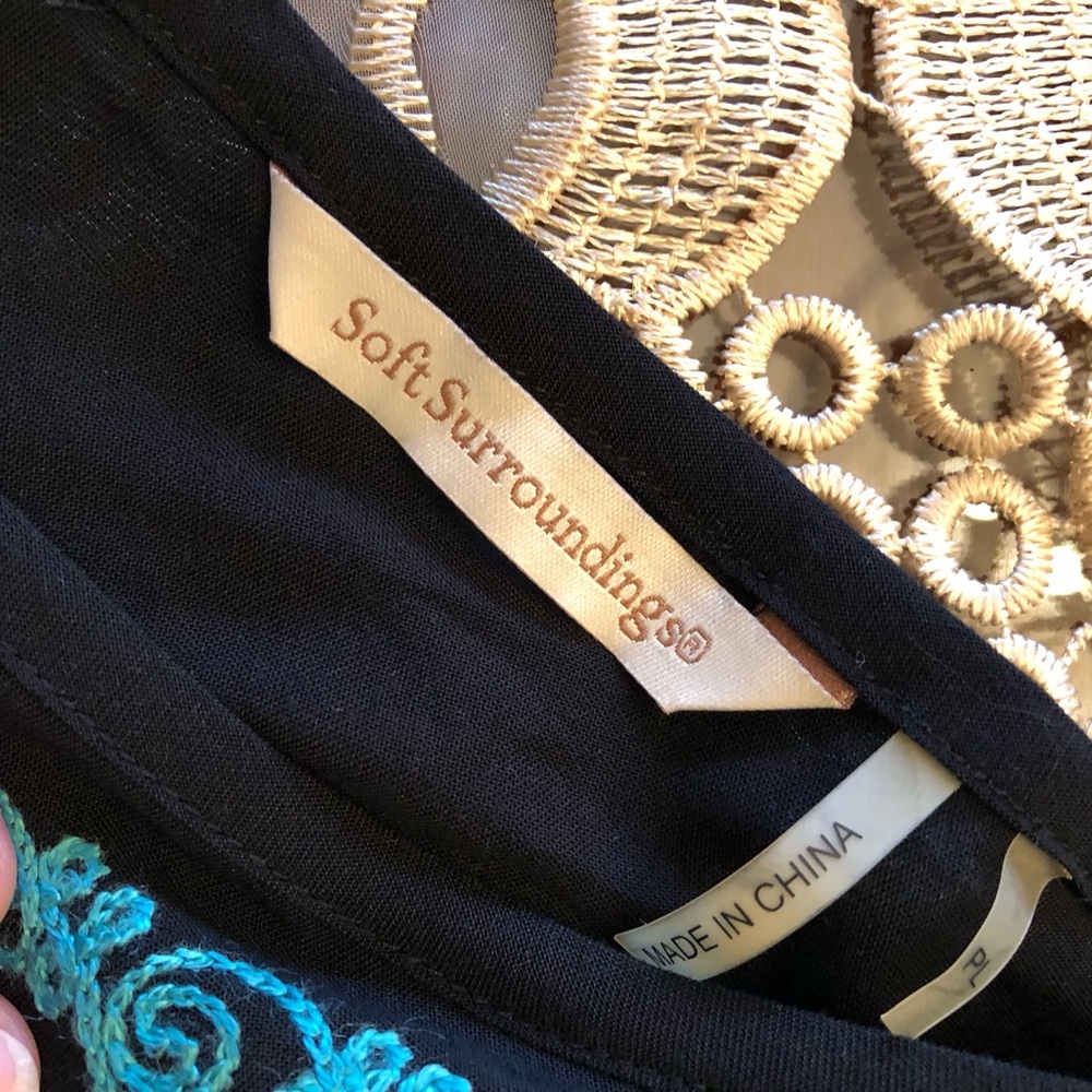SOFT SURROUNDINGS BOHEMIAN JUMPSUIT NWOT - Picture 8 of 14